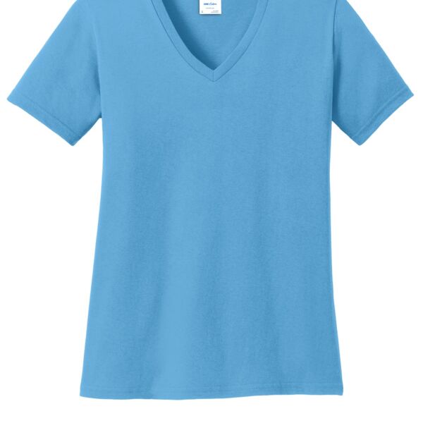 Ladies Core Cotton V Neck Tee Thumbnail