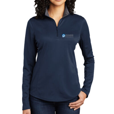 Pioneer Products - Women's Silk Touch Performance 1/4 Zip Thumbnail