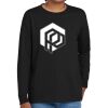 Youth Heavy Cotton 100% Cotton Long Sleeve T Shirt Thumbnail